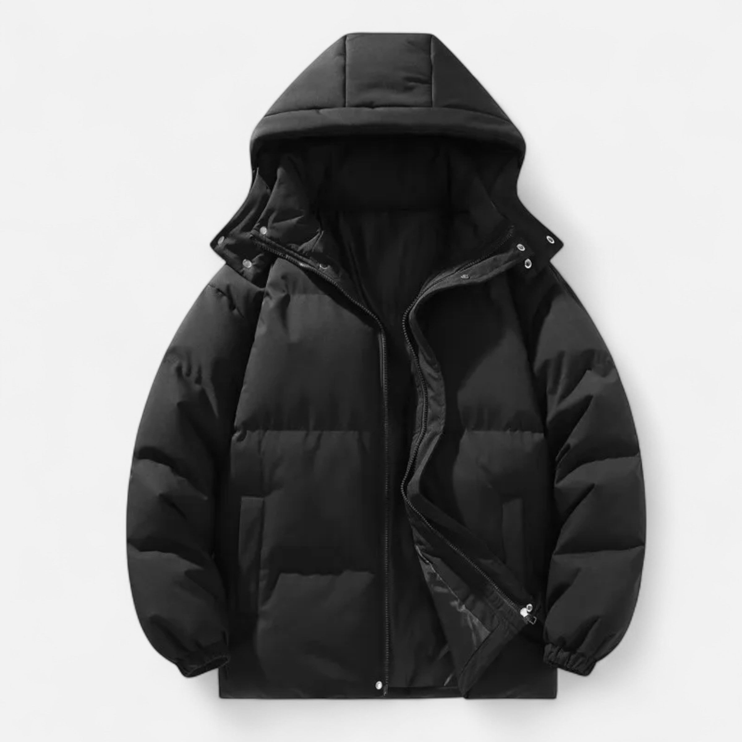 Maison Donati | Men’s Puffer Jacket – Insulated Winter Hooded Coat