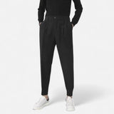 Maison Donati | Men’s Tailored Pleated Trousers – Modern Tapered Fit