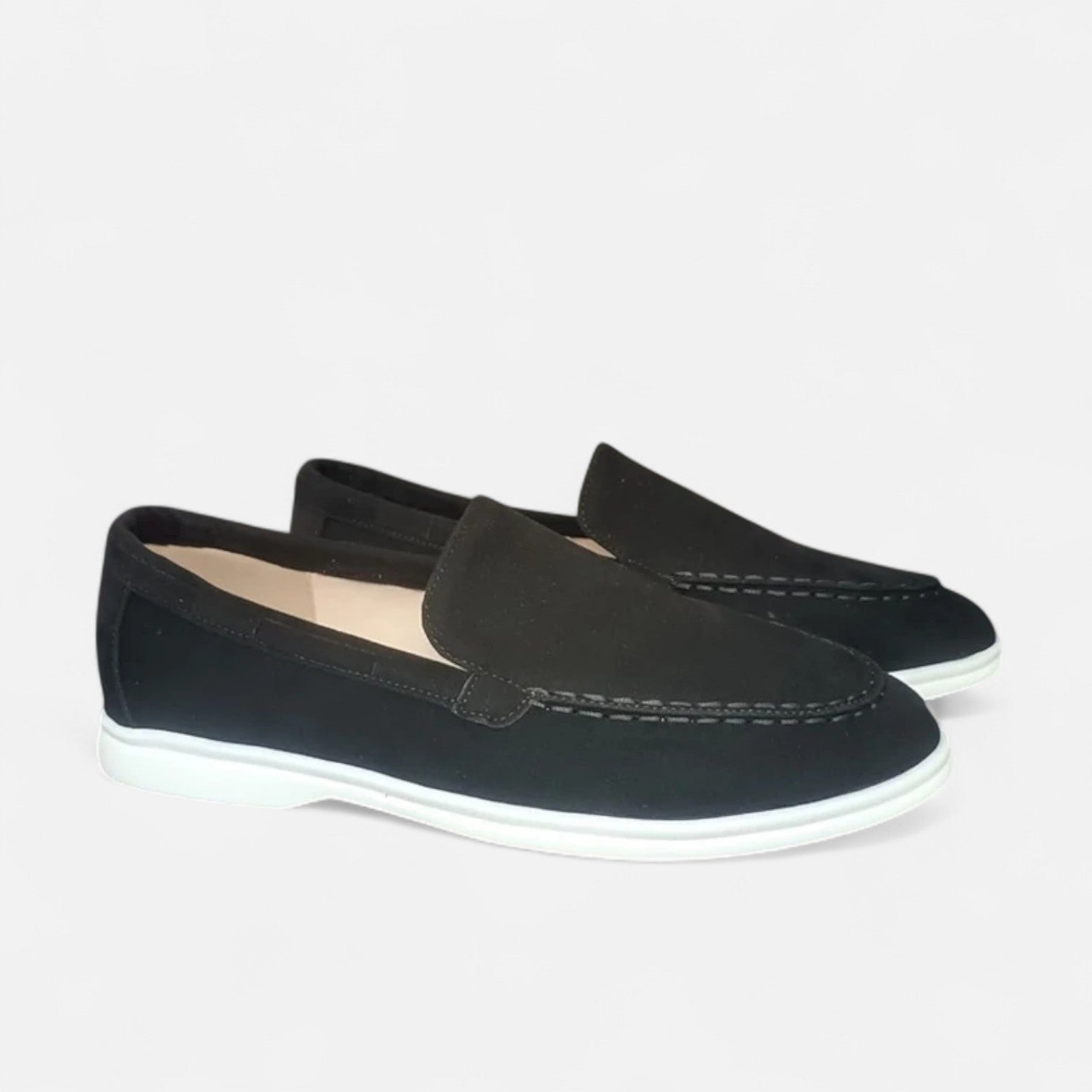 Maison Donati | Men’s Suede Loafers – Lightweight Slip-On Shoes