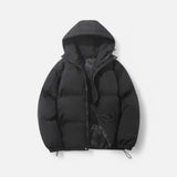 Maison Donati | Unisex Hooded Puffer Jacket - Lightweight Insulated Winter Coat