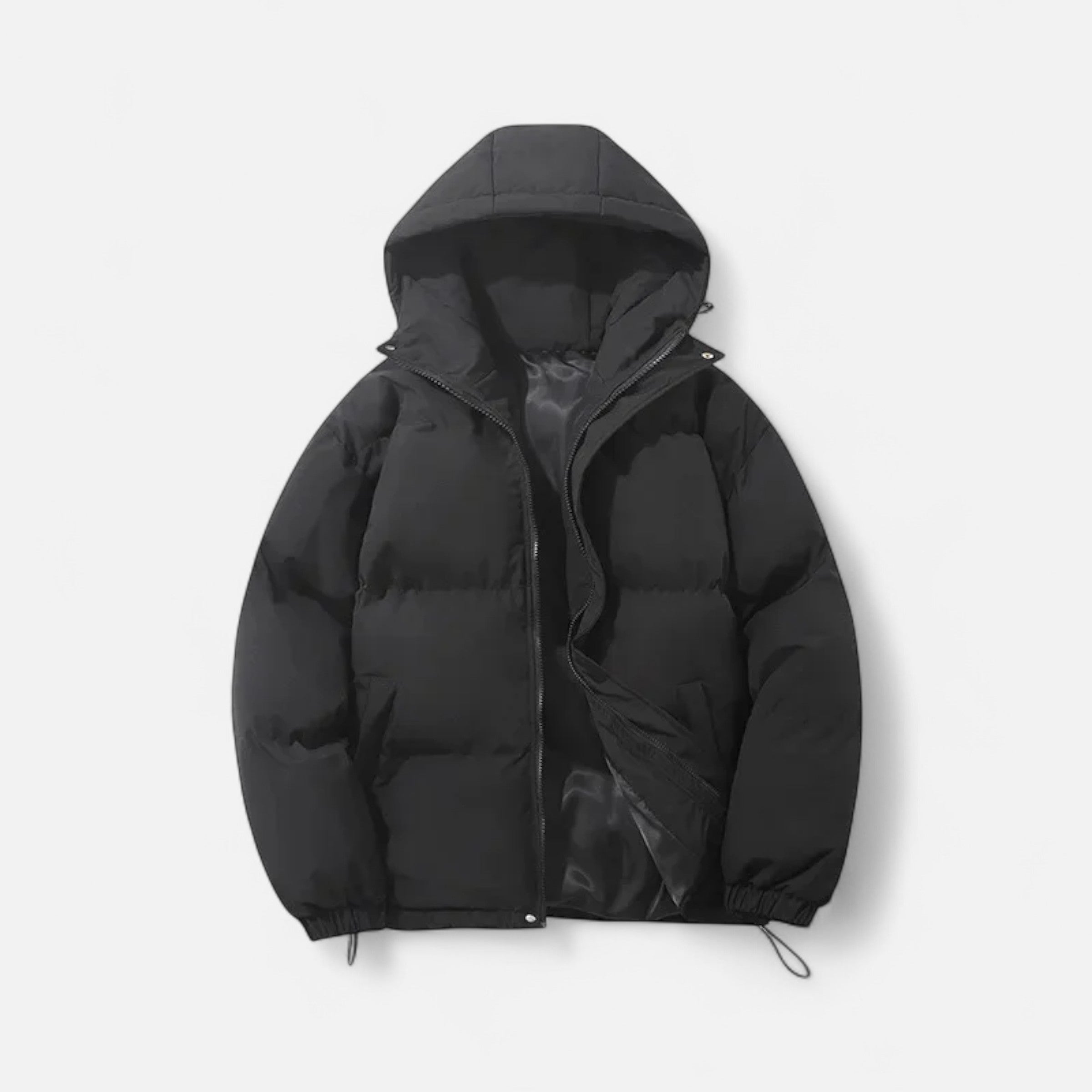 Maison Donati | Unisex Hooded Puffer Jacket - Lightweight Insulated Winter Coat