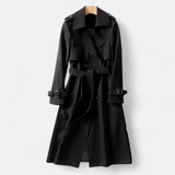 Maison Donati | Classic Double-Breasted Belted Trench Coat