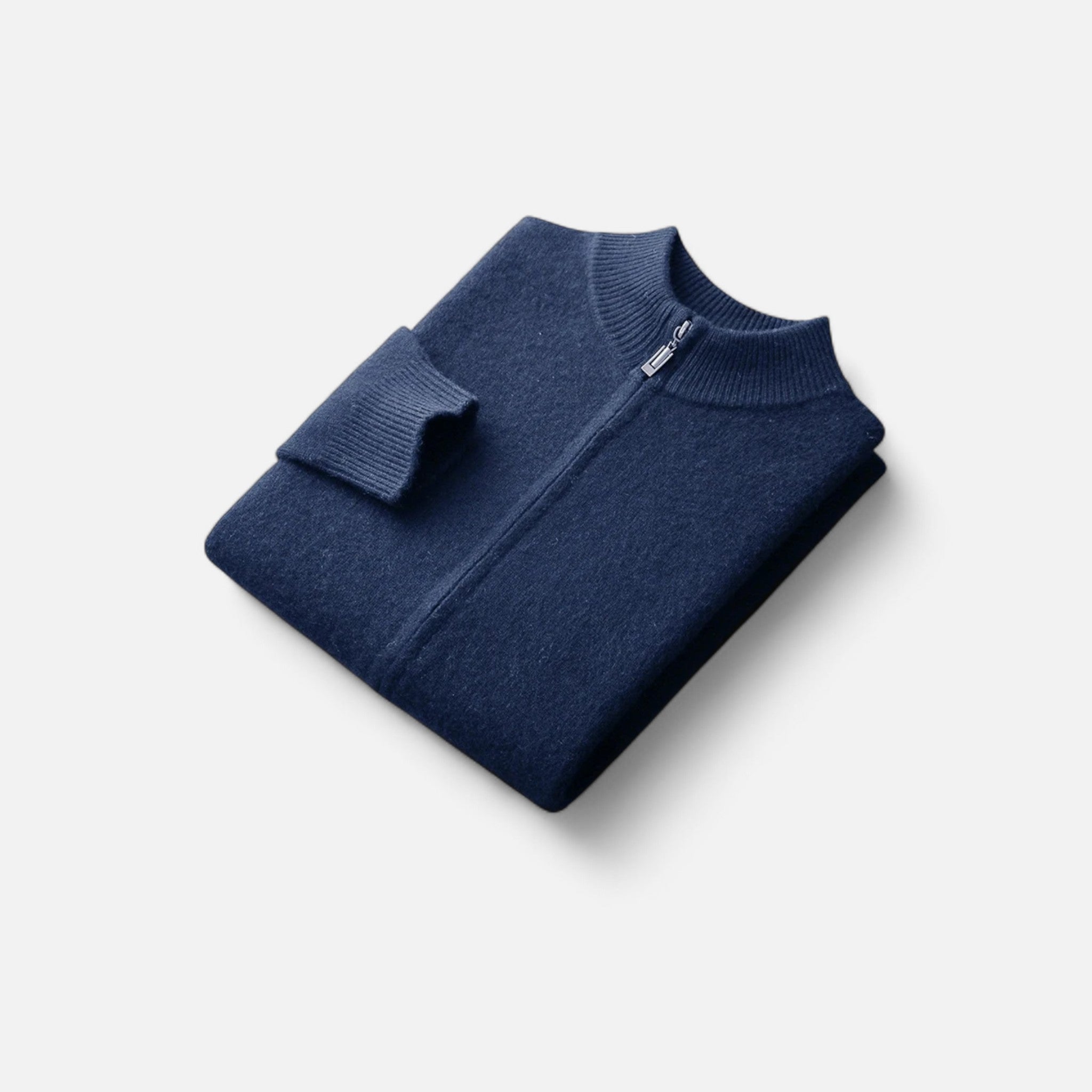 Maison Donati | Men’s Wool Blend Cardigan – Minimalist Open-Front Knit
