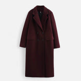 Maison Donati | Women's Double-Breasted Long Trench Coat