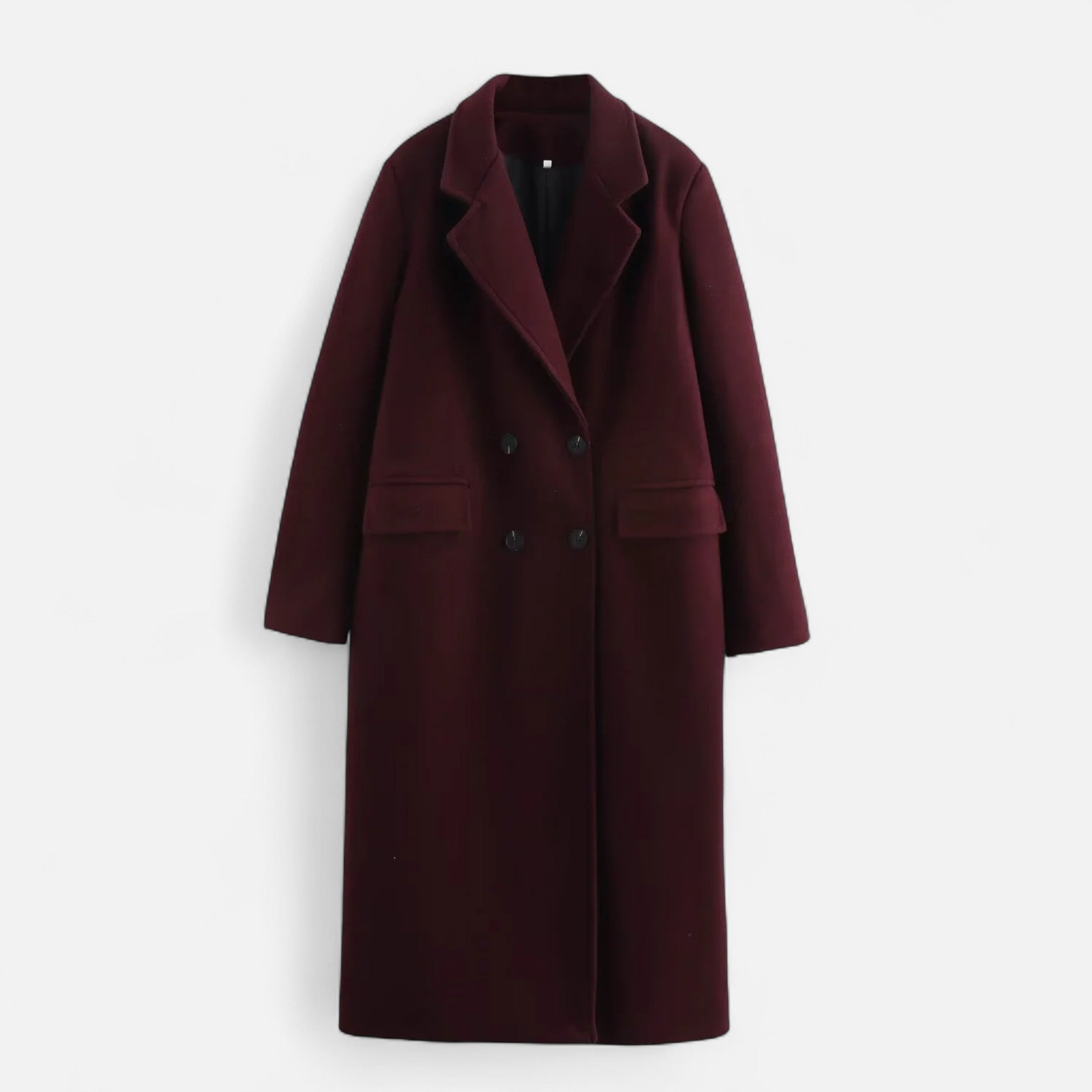 Maison Donati | Women's Double-Breasted Long Trench Coat