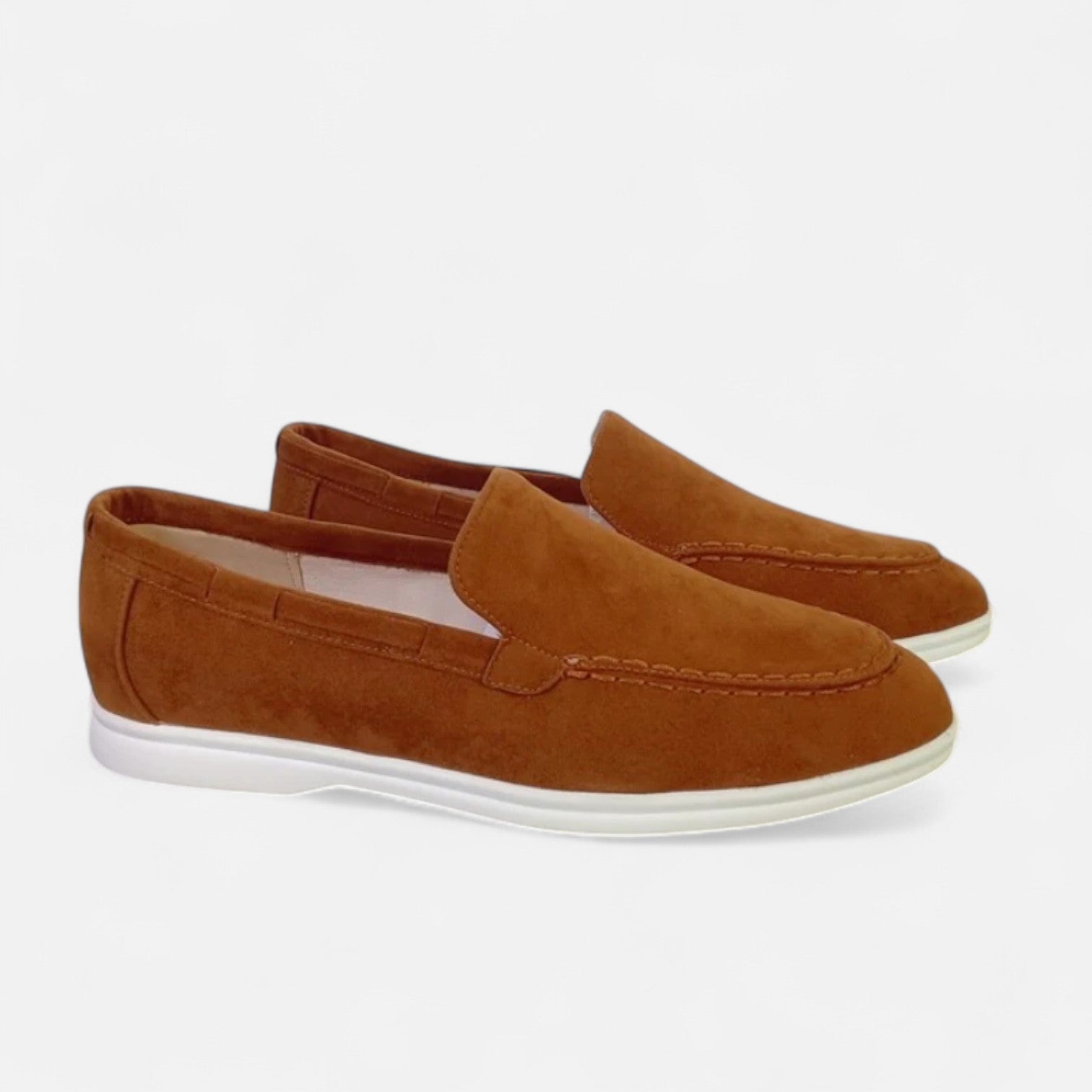 Maison Donati | Men’s Suede Loafers – Lightweight Slip-On Shoes