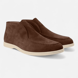 Maison Donati | High-Top Suede Loafers