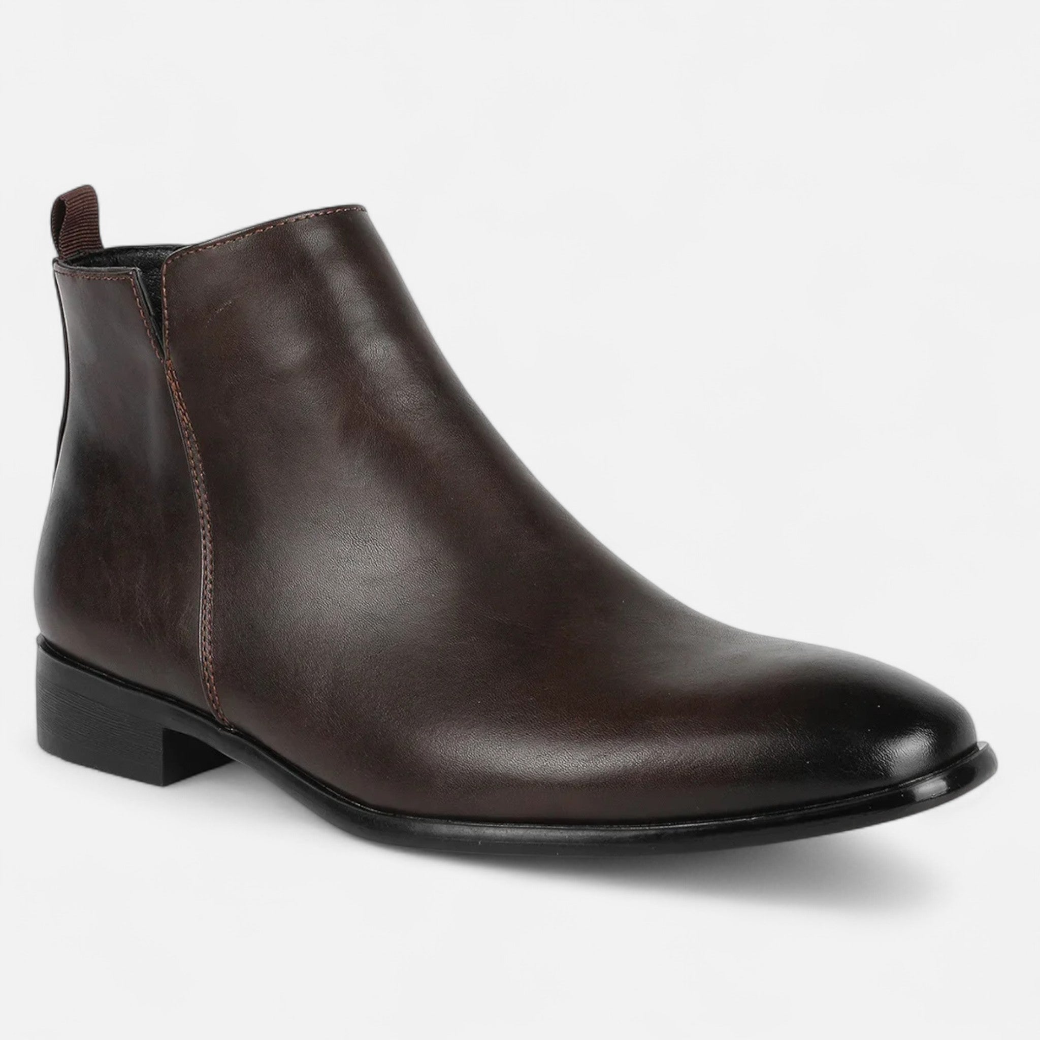 Maison Donati | Men’s Chelsea Boots – Sleek Square-Toe Design