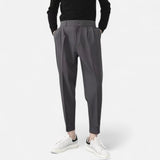 Maison Donati | Men’s Tailored Pleated Trousers – Modern Tapered Fit