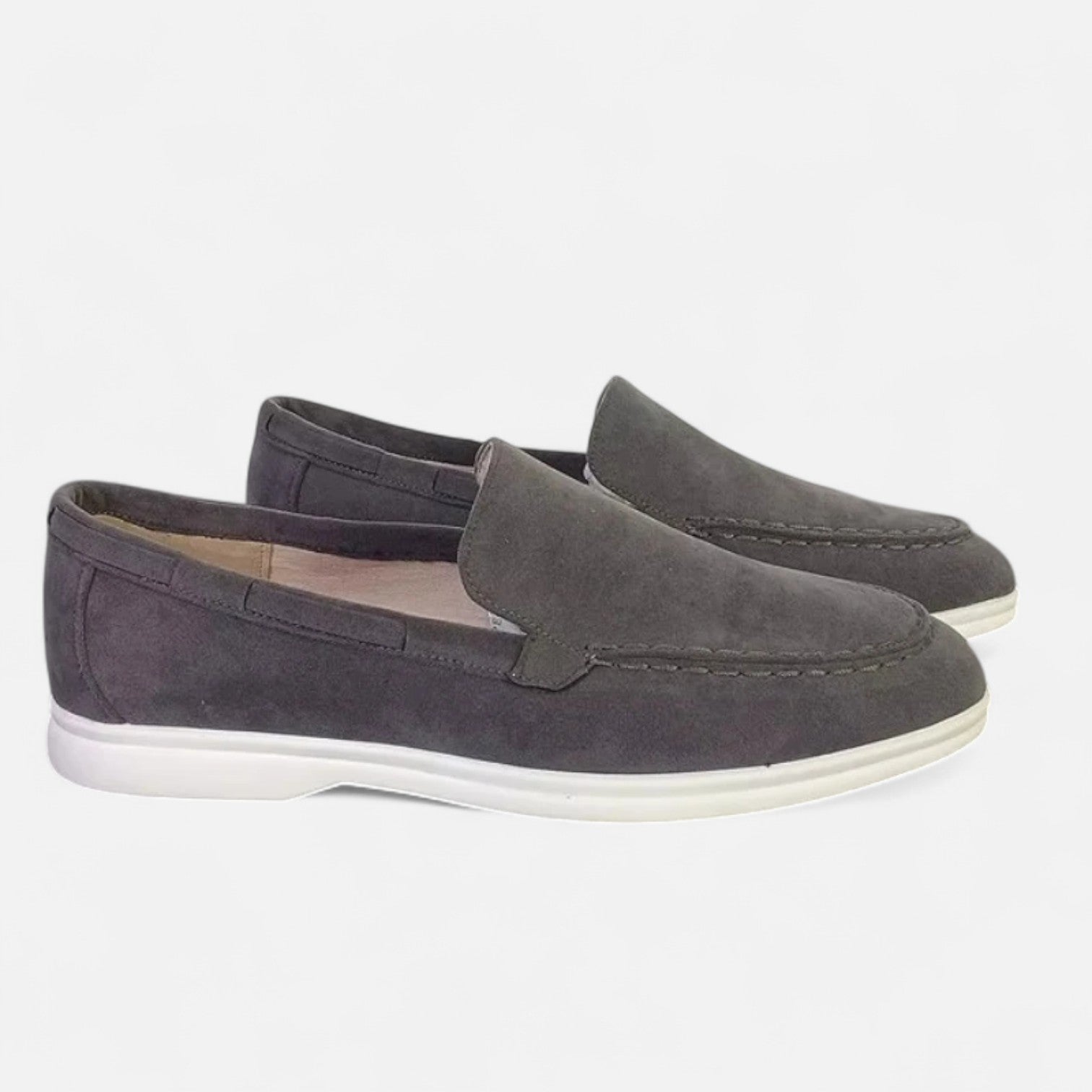 Maison Donati | Men’s Suede Loafers – Lightweight Slip-On Shoes