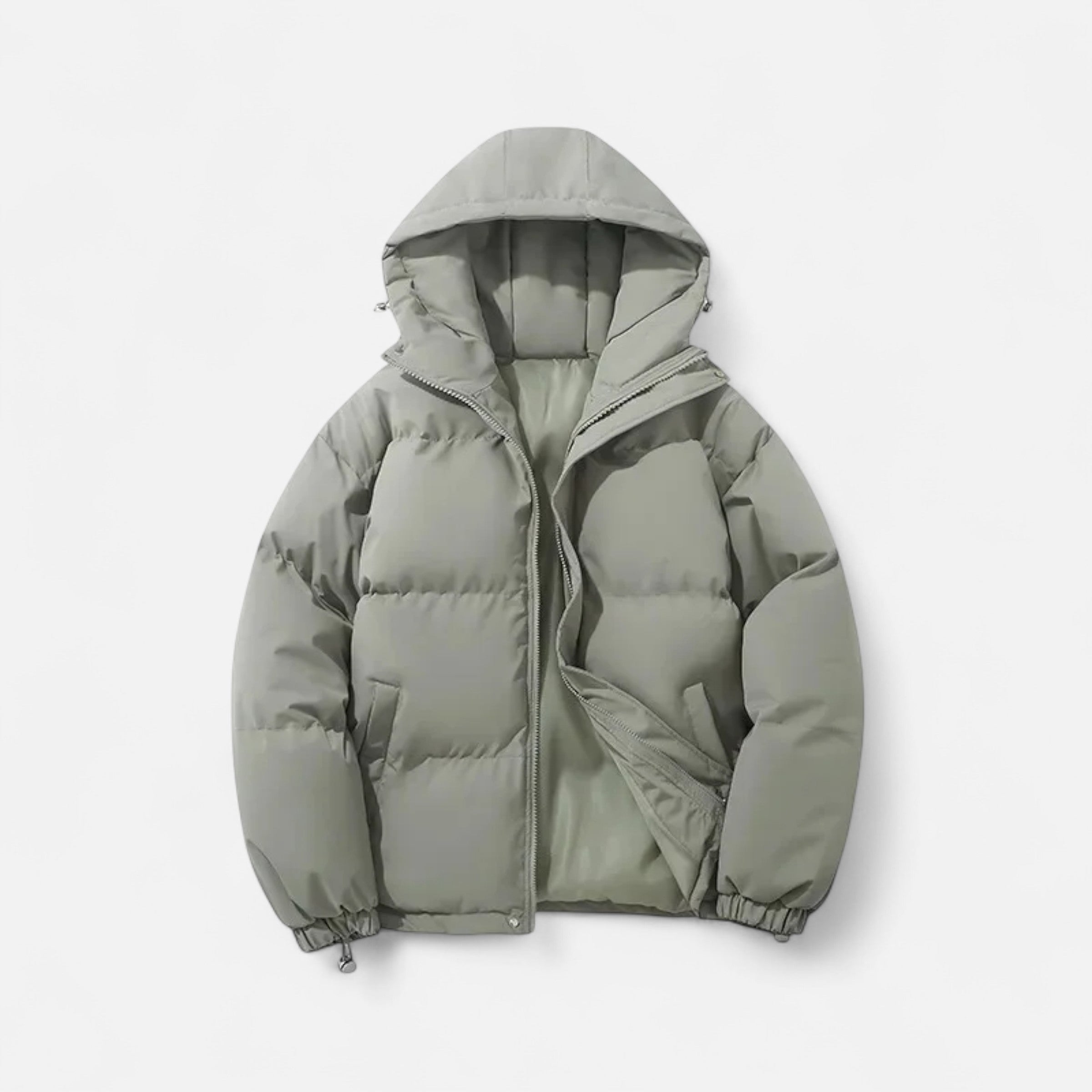 Maison Donati | Unisex Hooded Puffer Jacket - Lightweight Insulated Winter Coat