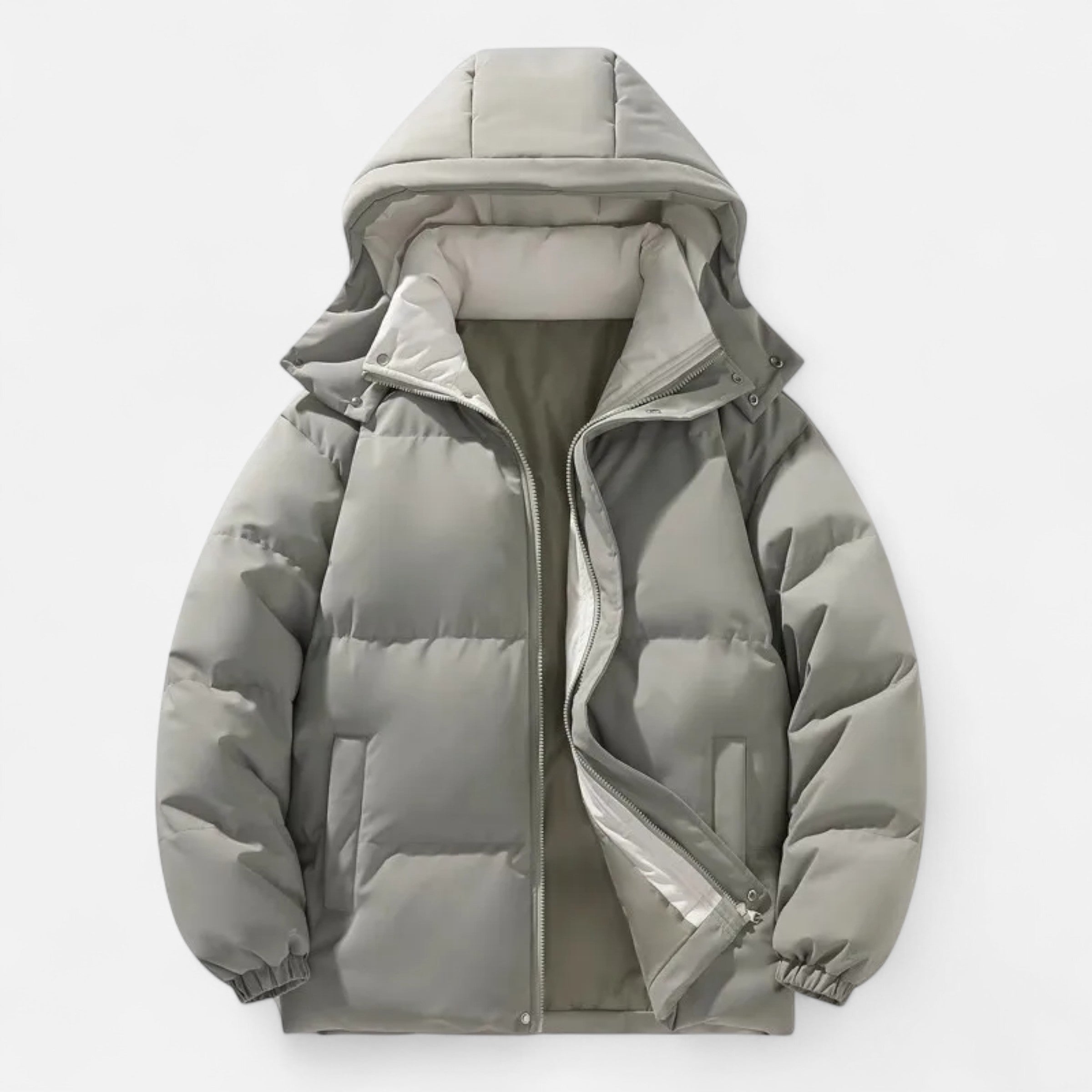 Maison Donati | Men’s Puffer Jacket – Insulated Winter Hooded Coat