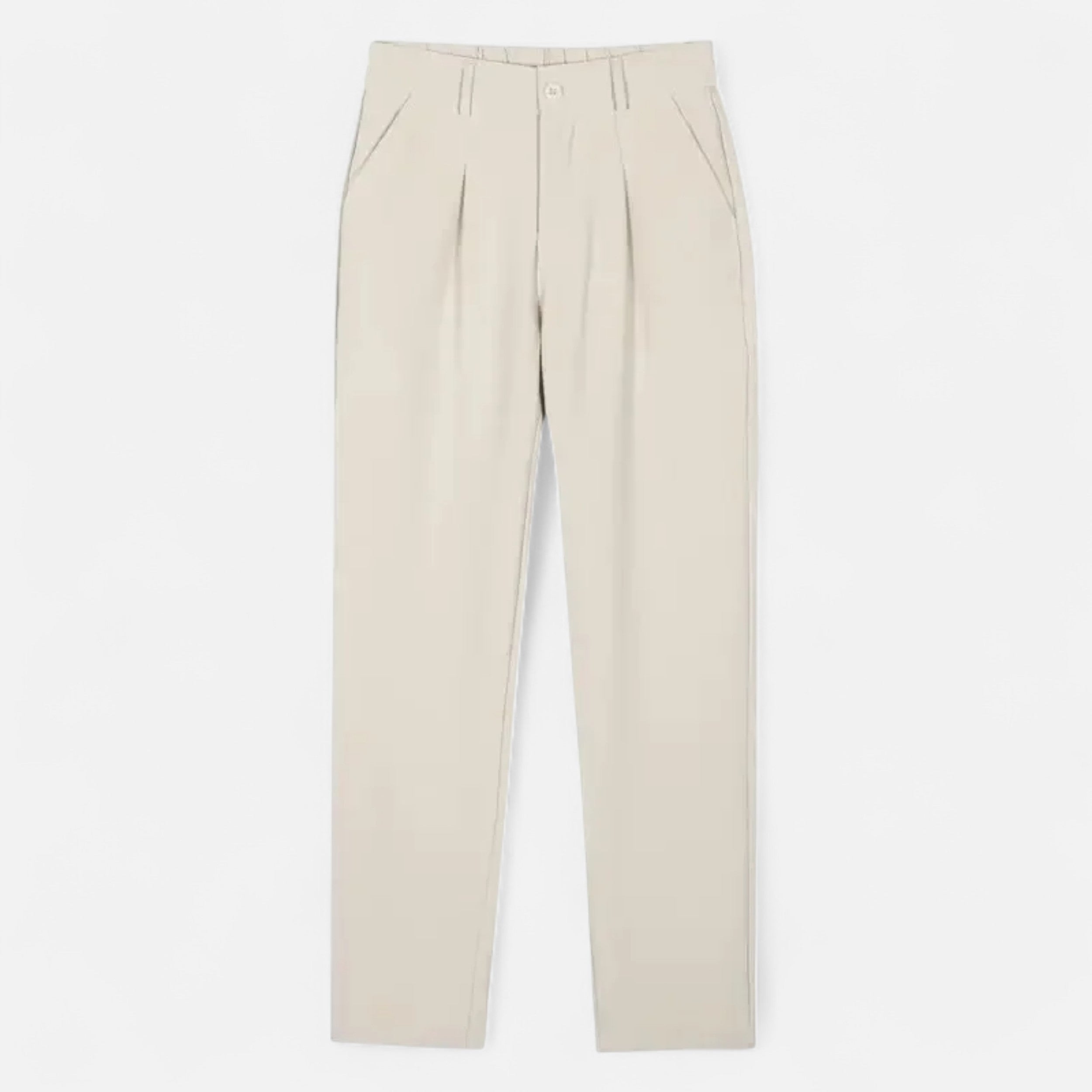 Maison Donati | Men’s Tailored Pleated Trousers – Smart Tapered Fit
