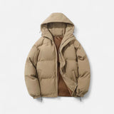 Maison Donati | Unisex Hooded Puffer Jacket - Lightweight Insulated Winter Coat