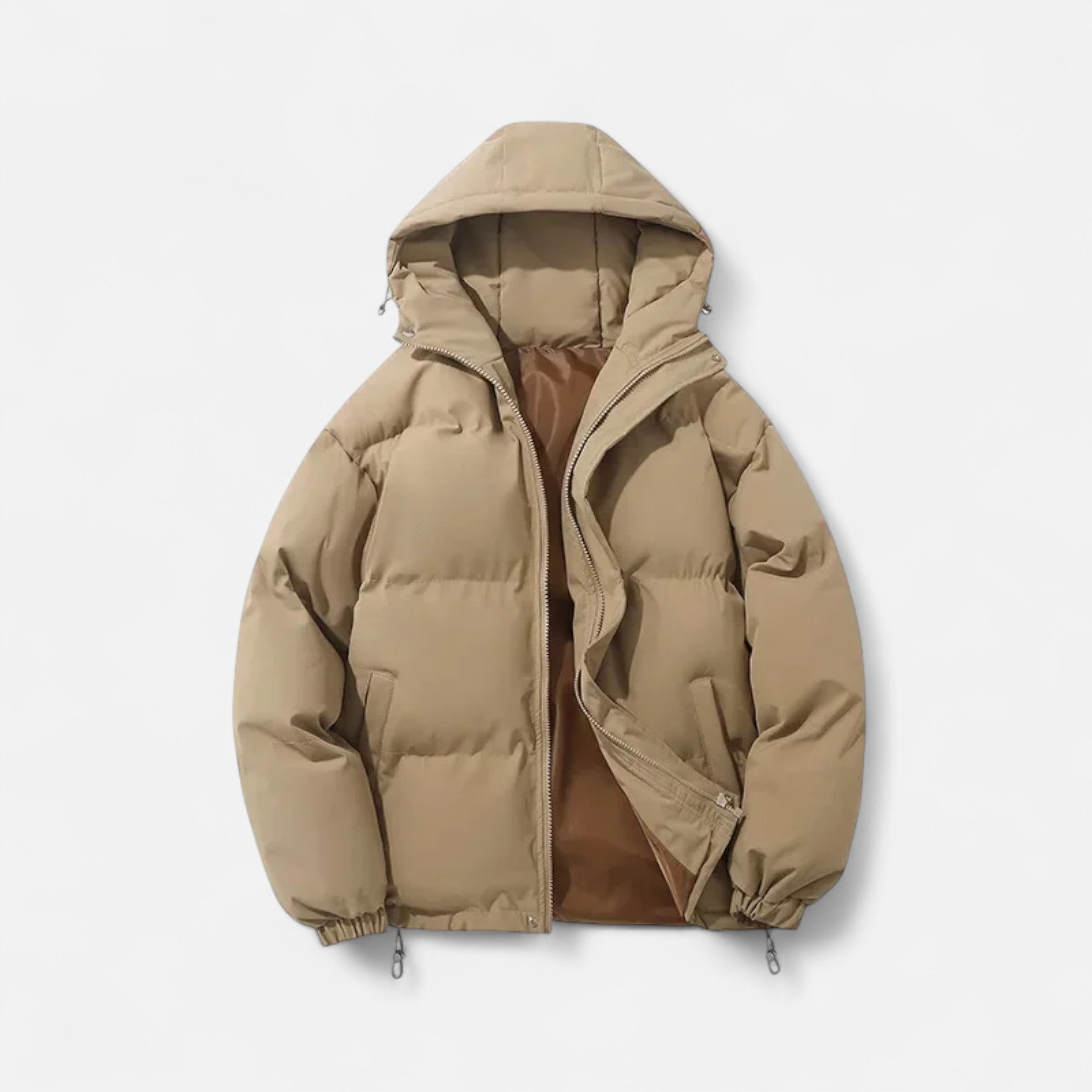 Maison Donati | Unisex Hooded Puffer Jacket - Lightweight Insulated Winter Coat