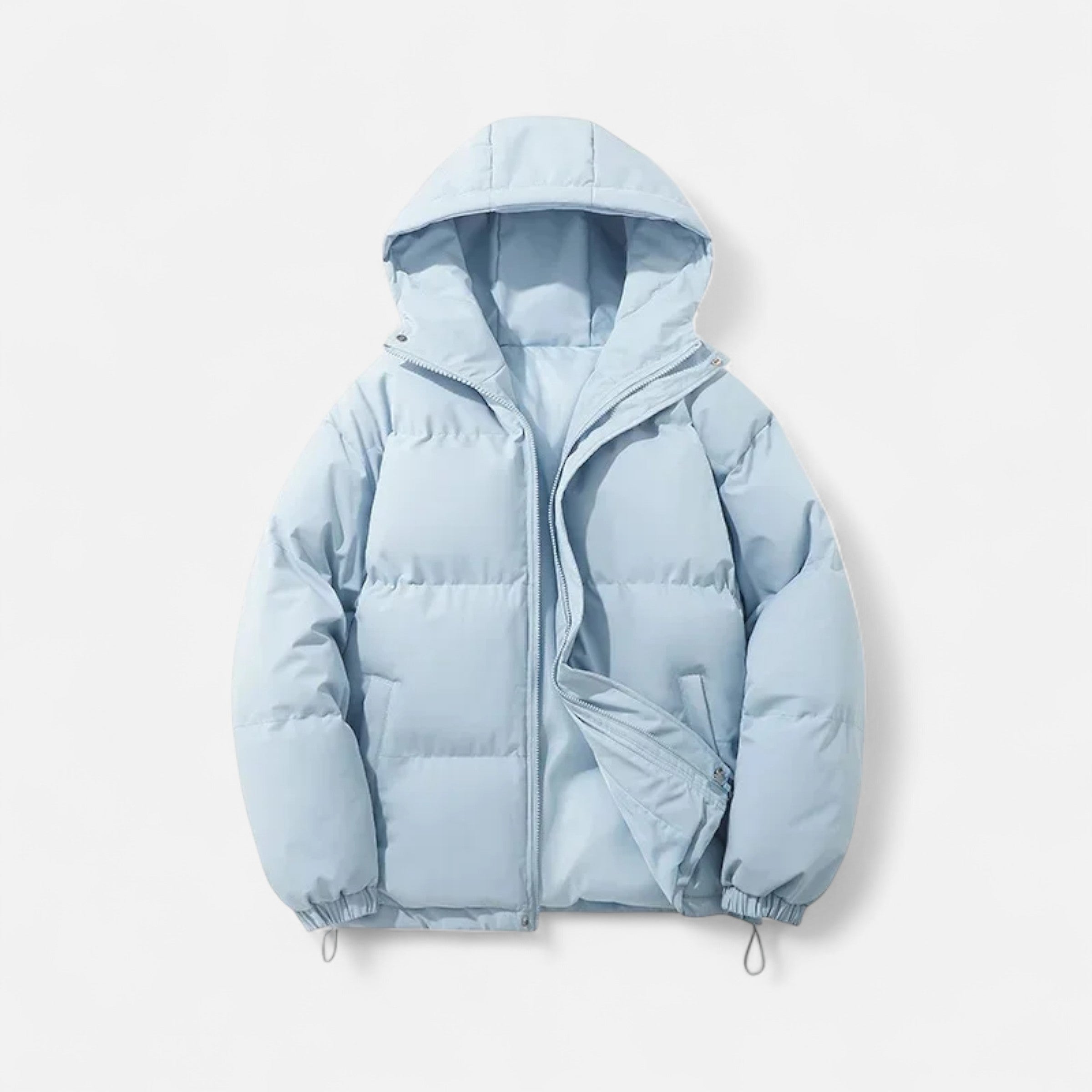 Maison Donati | Unisex Hooded Puffer Jacket - Lightweight Insulated Winter Coat