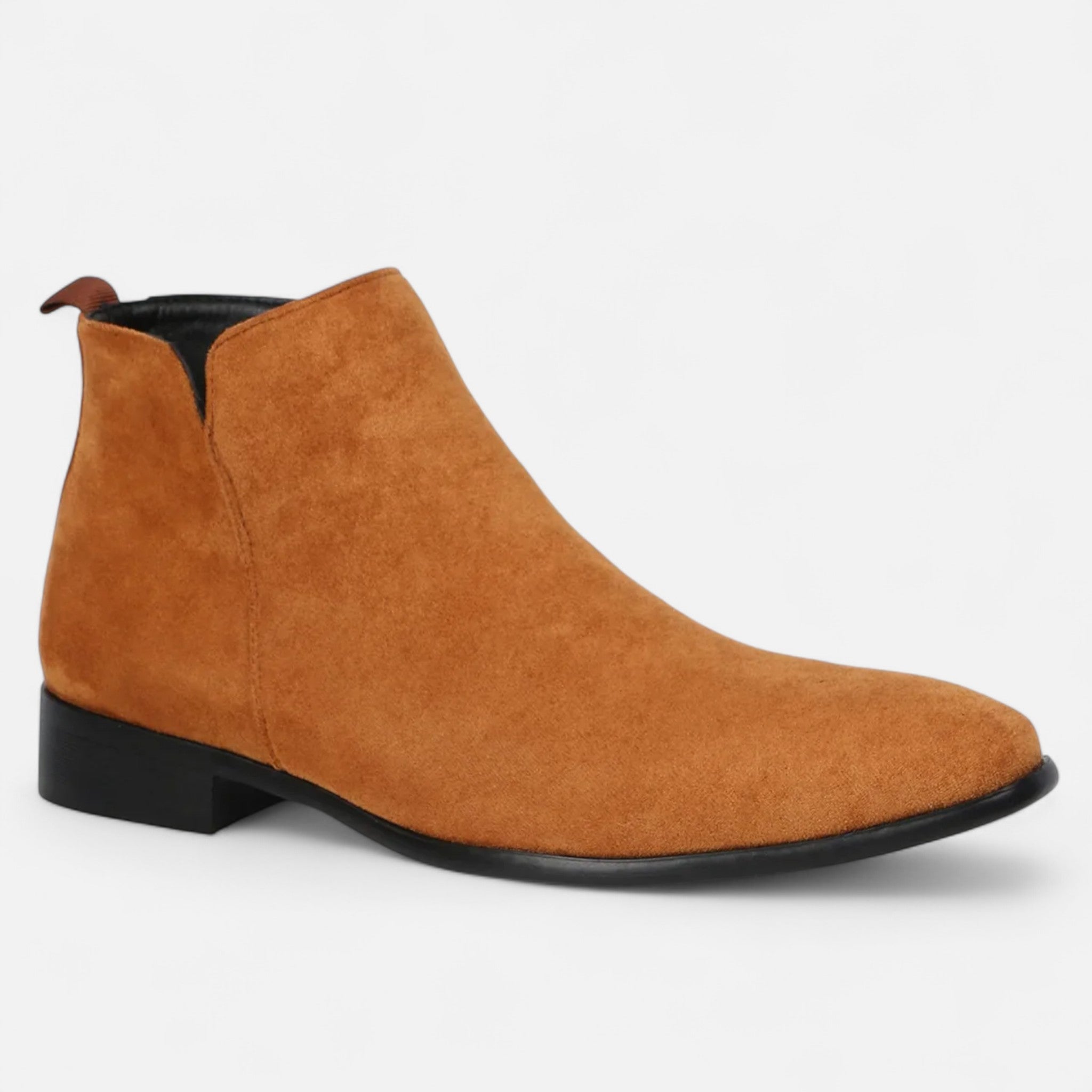 Maison Donati | Men’s Chelsea Boots – Sleek Square-Toe Design