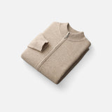 Maison Donati | Men’s Wool Blend Cardigan – Minimalist Open-Front Knit