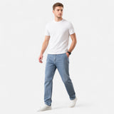 Maison Donati | Men’s Relaxed Straight-Leg Denim Trousers – Casual Jeans
