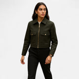 Maison Donati | Women’s Elegant Winter Zip Jacket
