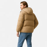 Maison Donati | Unisex Hooded Puffer Jacket - Lightweight Insulated Winter Coat
