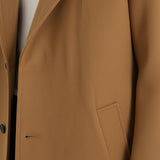 Maison Donati | Men's Classic Long Coat – Single-Breasted Overcoat