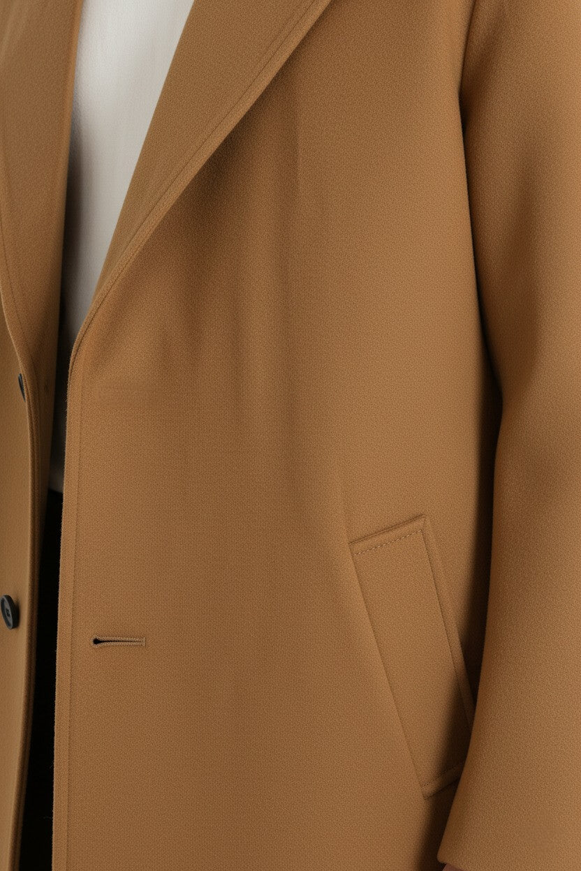 Maison Donati | Men’s Single-Breasted Long Coat