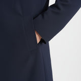 Maison Donati | Men's Classic Long Coat – Single-Breasted Overcoat