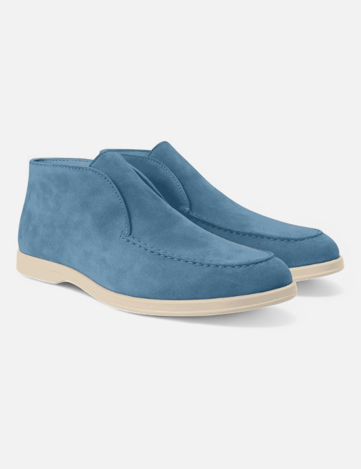 Maison Donati | High-Top Suede Loafers