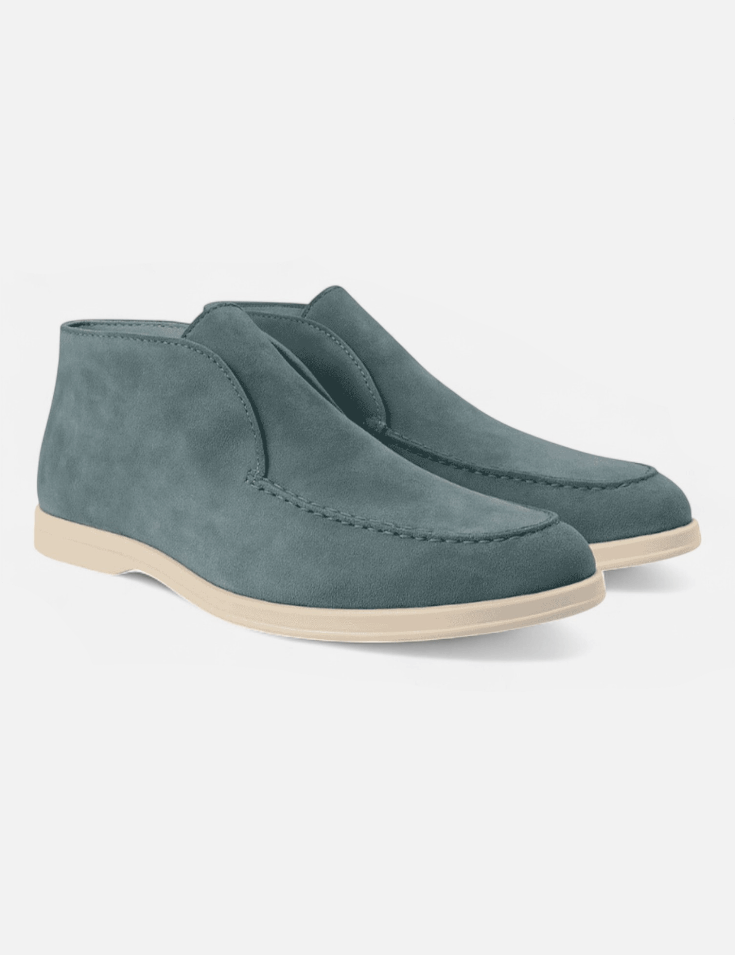 Maison Donati | High-Top Suede Loafers
