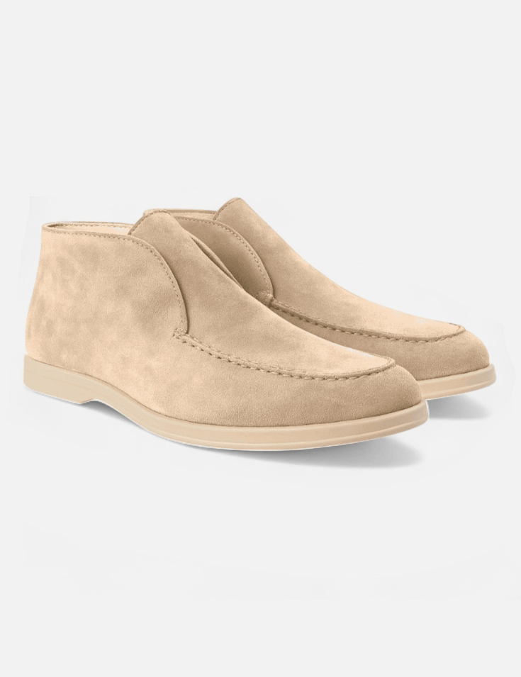 Maison Donati | High-Top Suede Loafers