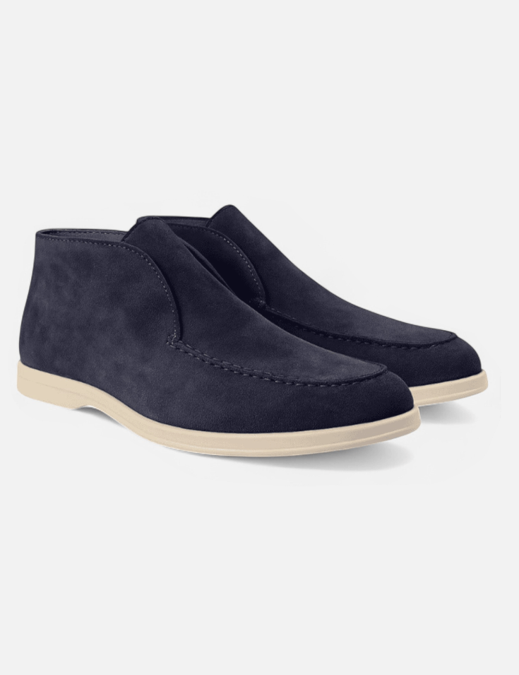 Maison Donati | High-Top Suede Loafers