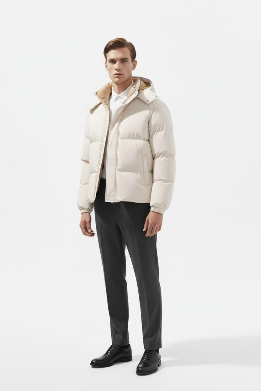 Maison Donati | Men’s Hooded Puffer Jacket