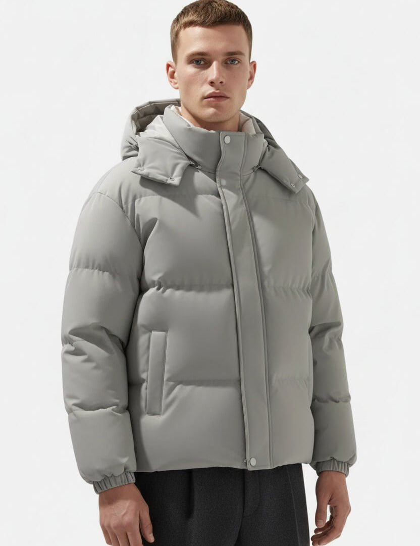 Maison Donati | Men's Hooded Puffer Jacket – Winter Coat