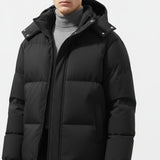 Maison Donati | Men's Hooded Puffer Jacket – Winter Coat
