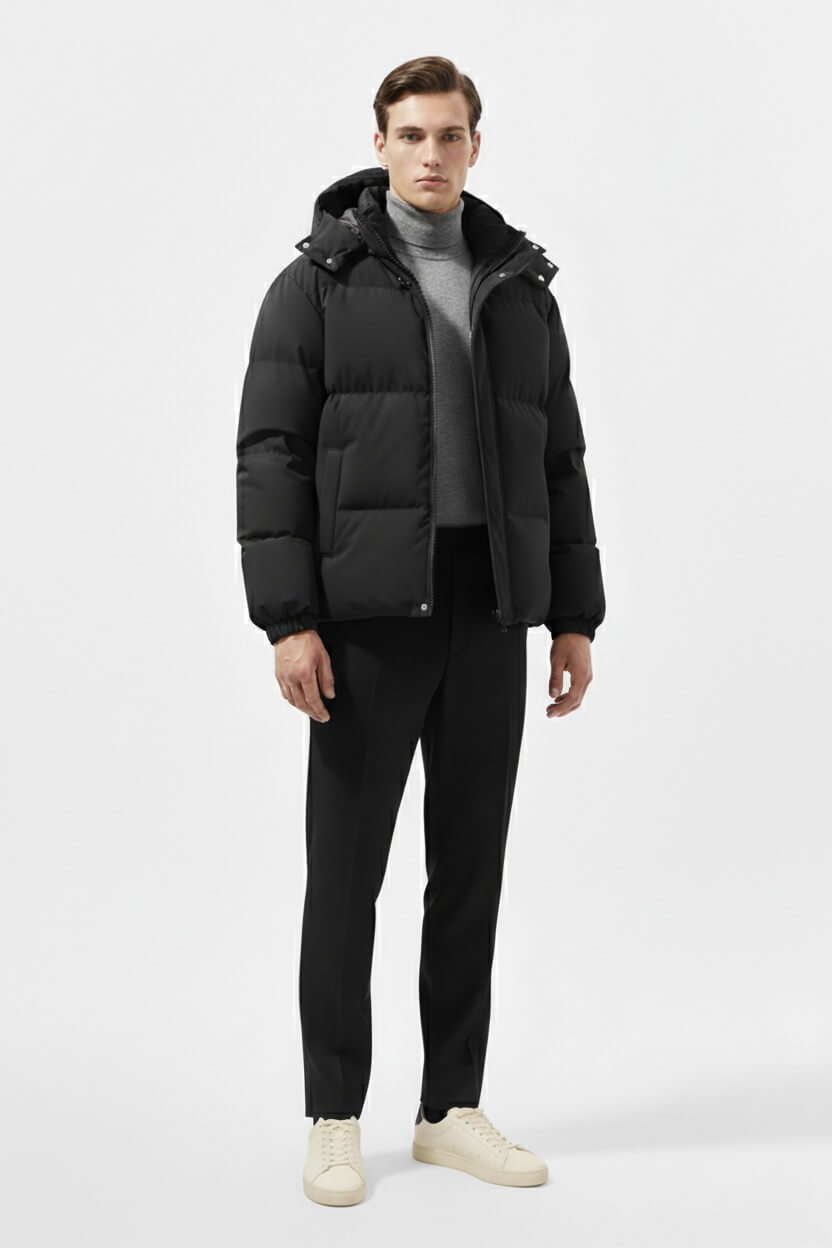 Maison Donati | Men’s Hooded Puffer Jacket