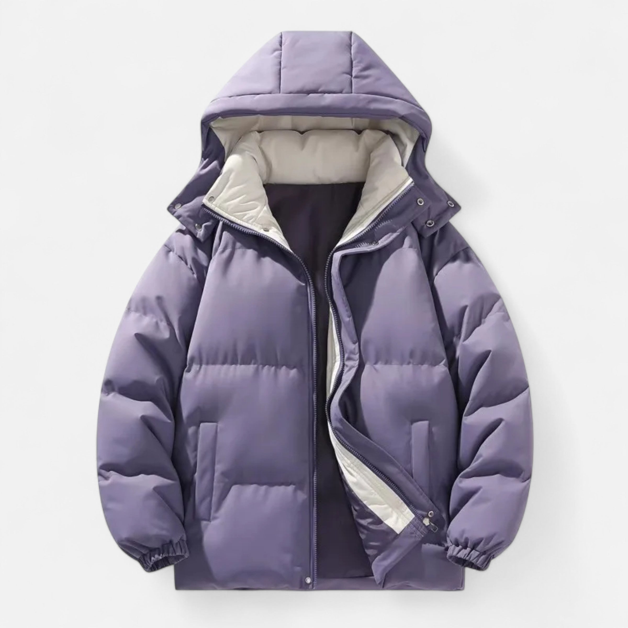 Maison Donati | Men’s Puffer Jacket – Insulated Winter Hooded Coat