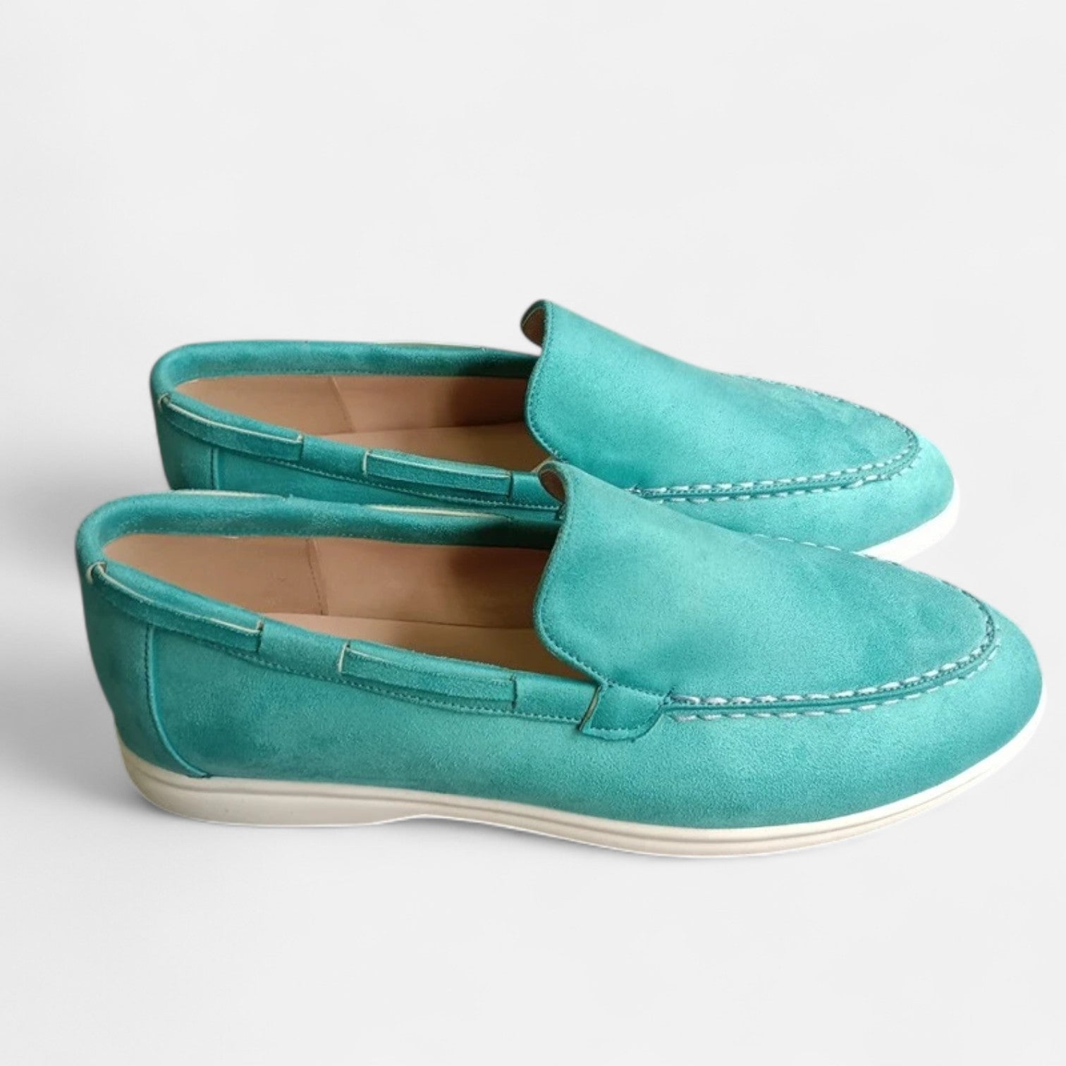 Maison Donati | Men’s Suede Loafers – Lightweight Slip-On Shoes