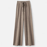Maison Donati | Women's Wool Knit Wide-Leg Lounge Trousers