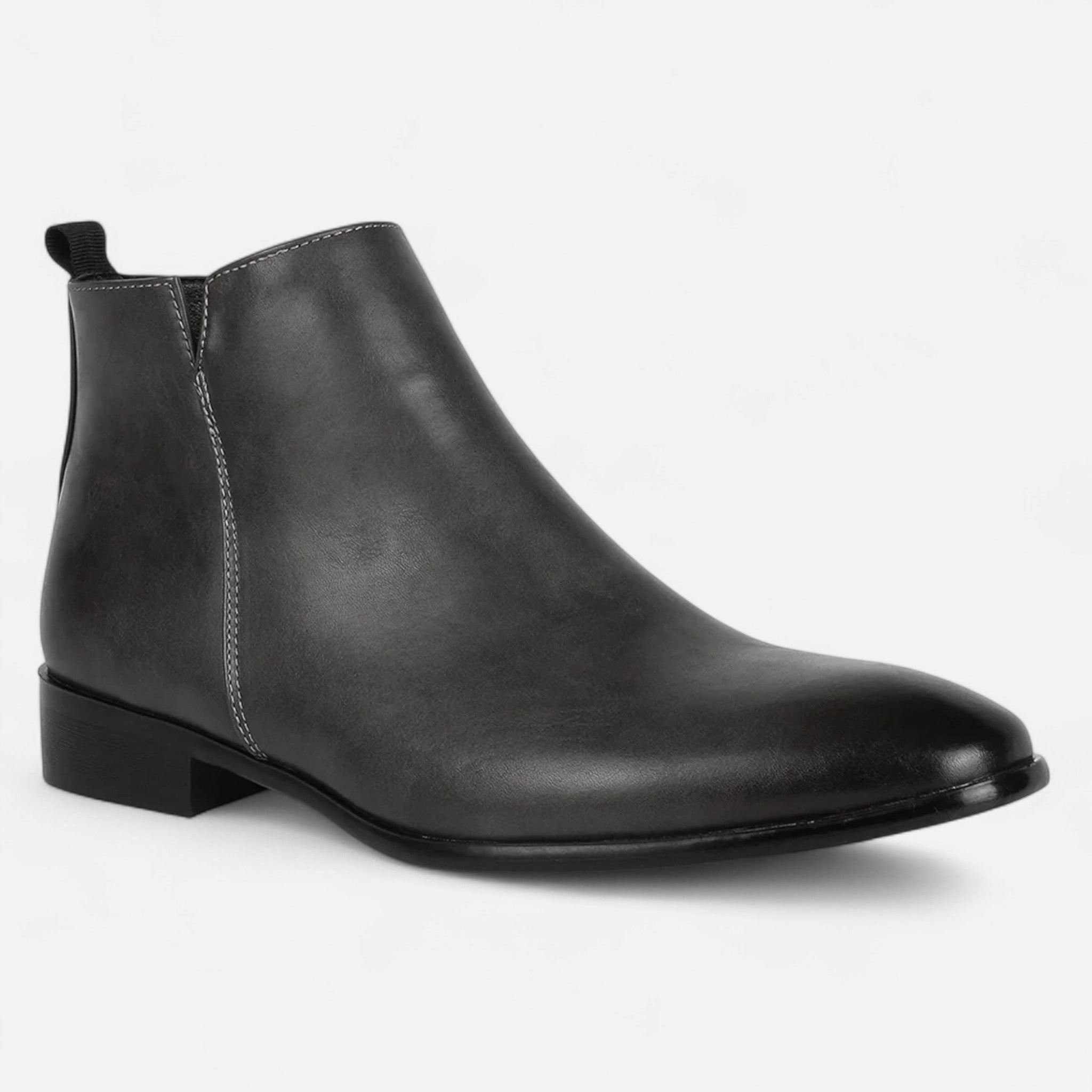 Maison Donati | Men’s Chelsea Boots – Sleek Square-Toe Design