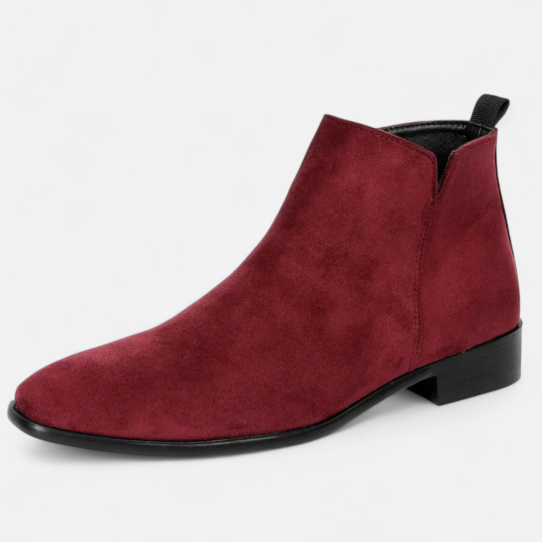Maison Donati | Men’s Chelsea Boots – Sleek Square-Toe Design